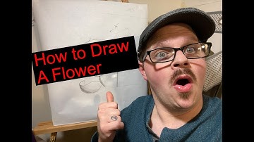 How to Draw a Simple Flower Using Basic Geometric Shapes for Beginners