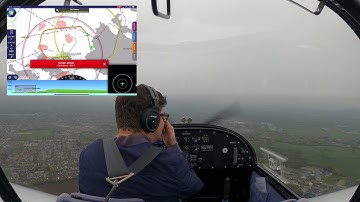 Gloucestershire Airport Circuits with Skydemon and Pilotaware.