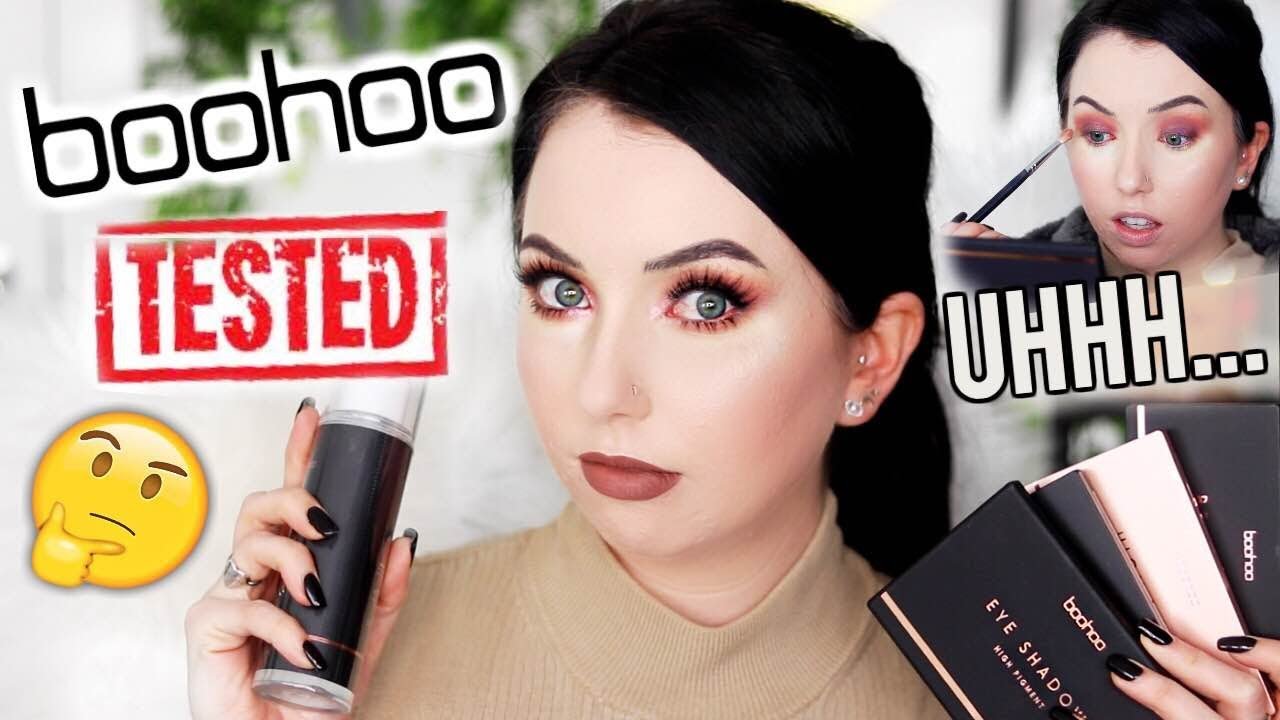 BOOHOO MAKEUP Everything Under 5 First Impressions YouTube