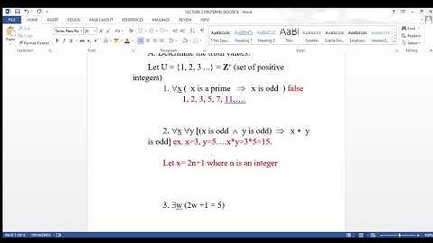 VIDEO LECTURE 2 (MIDTERMS DISCRETE math)