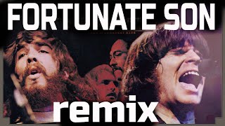 Creedence Clearwater Revival – Fortunate Son Remix - Bob Seger. Johnny Hallyday reprise Resimi