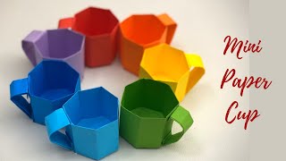 Cup making using paper - origami crafts for kids craft 3d how to make
cup,paper c...