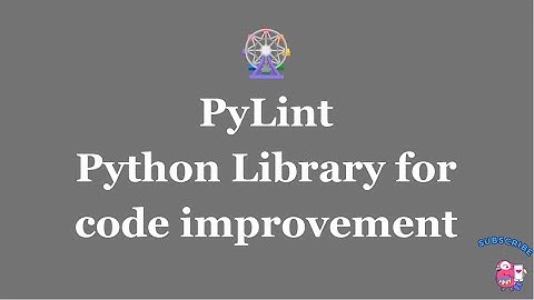 🚀 Elevate Your Code Quality with Pylint: Your Python Code