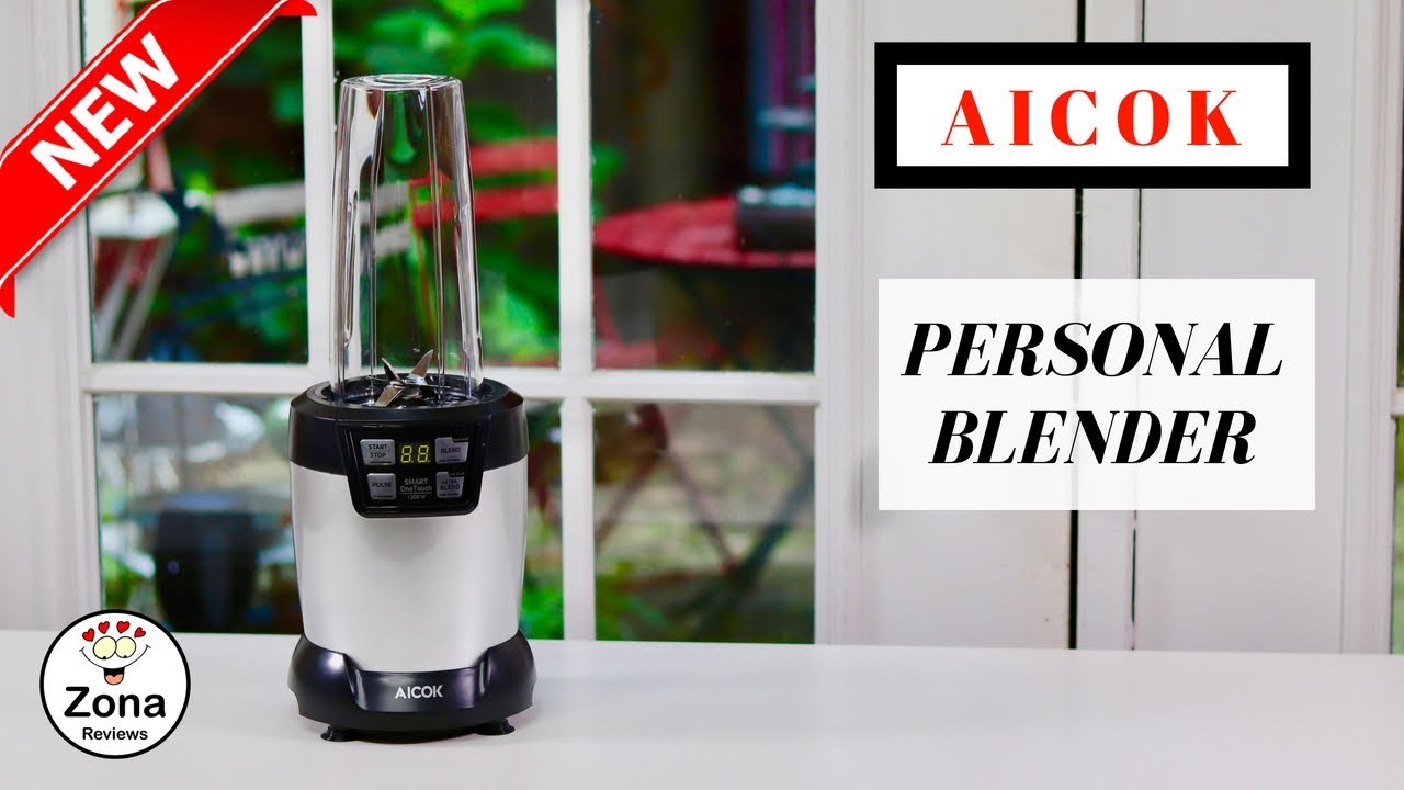 AICOOK Smoothie Blender, 1200W Professional Blenders for Kitchen, Fresh Juice  Blender 
