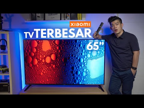GA NYAMPE 10JT!! Xiaomi TV P1E 65 Inch Unboxing \u0026 Review