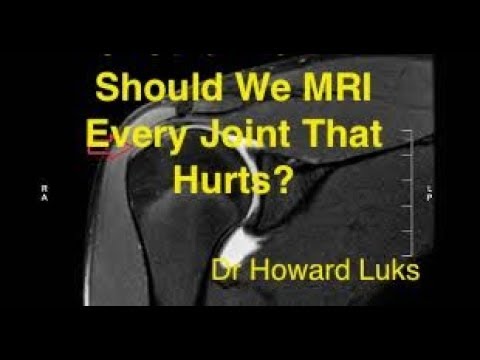 Why We Shouldn&#039;t Routinely MRI Knees and Shoulders