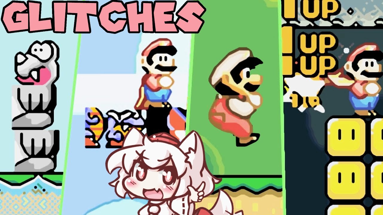 Glitches y Bugs de Super Mario Advance 2 | Enemigos únicos y Yoshi invisible