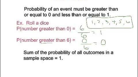 probability and counting principle video