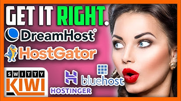 Bluehost vs HostGator vs Dreamhost vs Hostinger 2024: Cheap and Best Website Hosting 🔶 E-CASH S2•E15