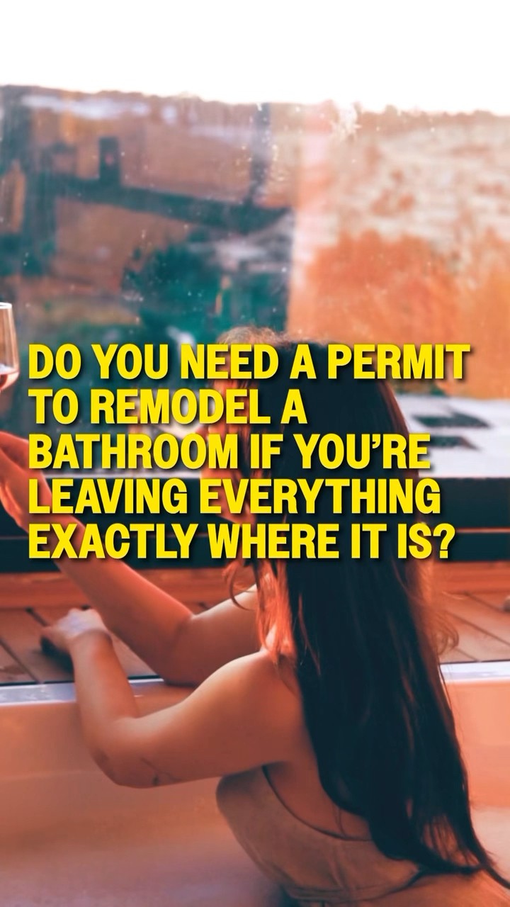 Do You Need A Permit To Remodel A Bathroom If You Leave Everything Do You Need A Permit To Remodel A Bathroom If You Leave Everything