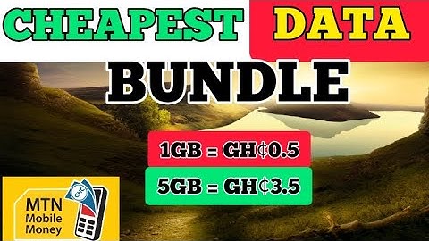How To Buy The Cheapest MTN Data Bundle| MTN Cheap Bundles In 2023 | #cheapbundles #mtnghana #mtn