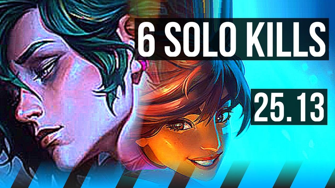 HWEI vs TALIYAH (MID) | 6 solo kills, 10/2/1, Dominating | KR Diamond | 25.13