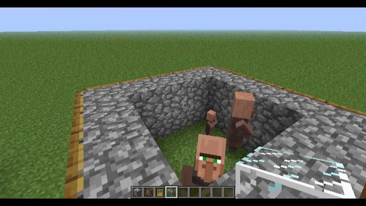 Minecraft 1.8.8 + Lower Versions - Breeding Villager 