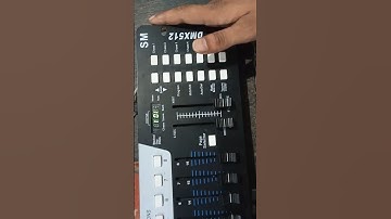 512 DMX CONTROLLER PROGRAM DELET KARE #shortsvideo #512 #dmx #controller #sharpylight #mixer