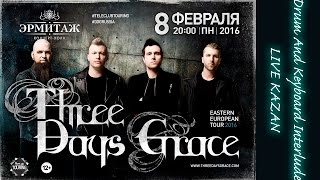 Three Days Grace - Drum And Keyboard Interlude (LIVE Kazan)