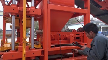 QTJ4-26C Semi automatic Block making Machine-Installation step 20