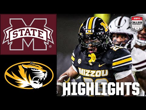 Mississippi State Bulldogs vs. Missouri Tigers | Full Game Highlights | ESPN College Football