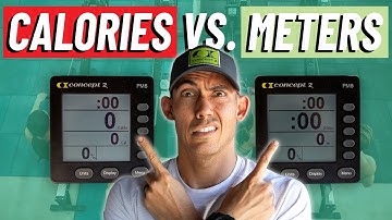 Rowing for CALORIES Vs METERS? New TECHNIQUE?!