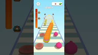 Burger Stack Runner 3D #compilation #cartoon #android