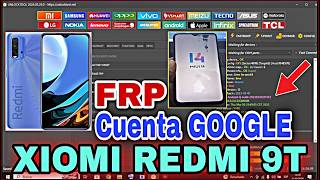 Frp XIAOMI REDMI 9T - UnlockTool | Bypass FRP