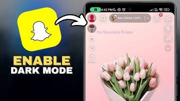 How To Enable Dark Mode On Snapchat in SECONDS!