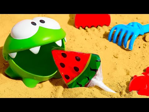 Видео: Ам Ням играет в прятки! Развивающие мультики для детей в песочнице