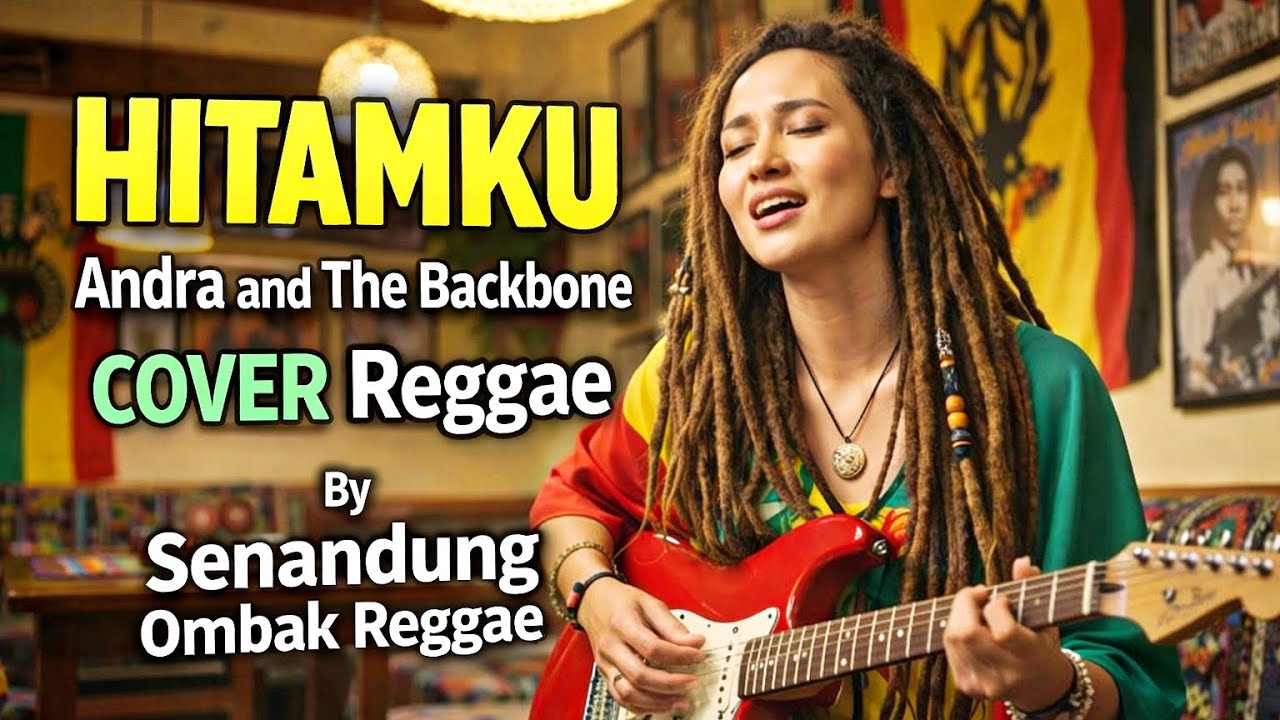 HITAMKU Reggae Cover - Andra and The Backbone | Senandung Ombak Reggae