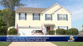 Police: 2 arrested after dismembered body found inside Middletown home
