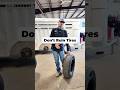 The Trailer Brake Mistake That Is Destroying Brand New Tires #shorts