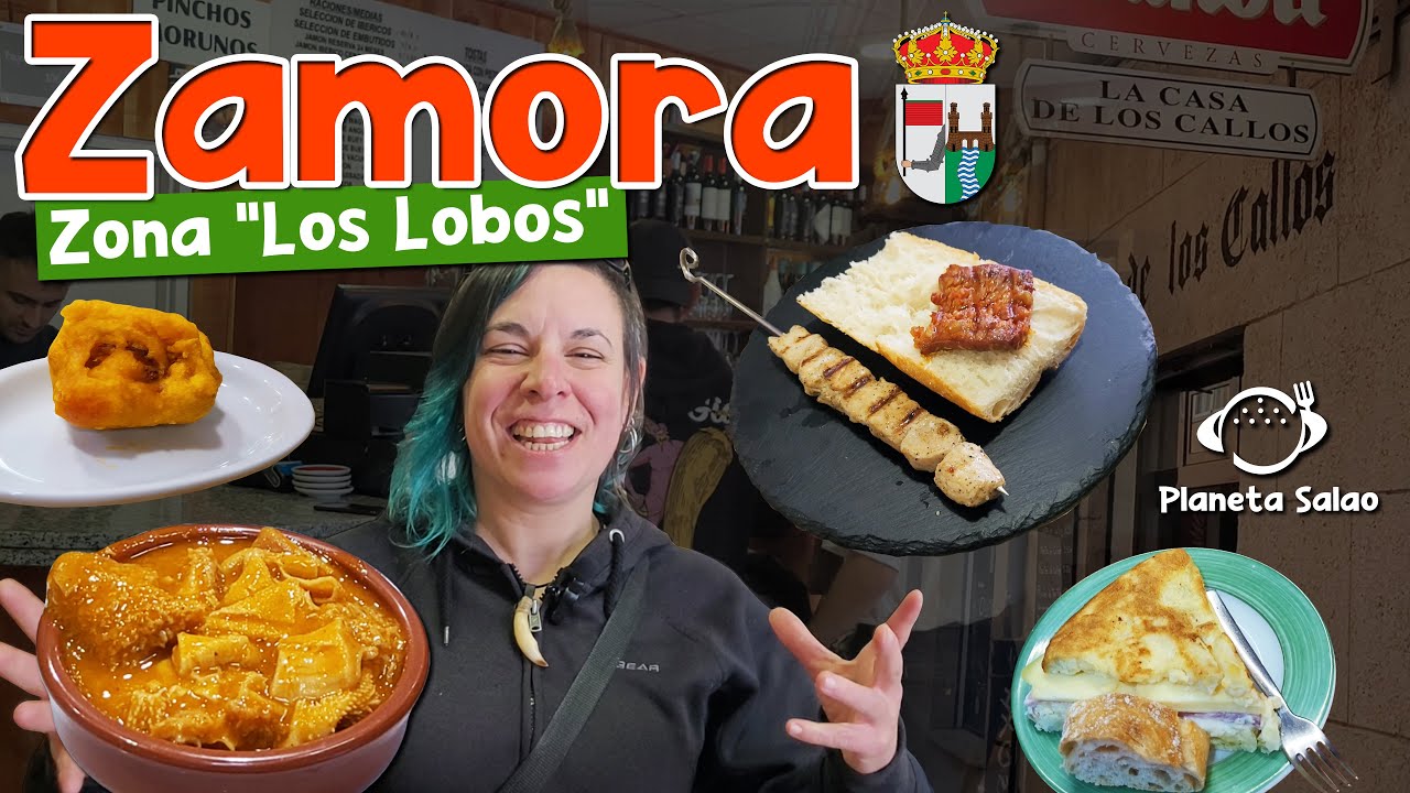 De TAPEO en ZAMORA (Los Lobos) 🐺🍻 ¡Variedad impresionante! 🤤🍲🍻Tiberios, crestas, pinchos, figones...