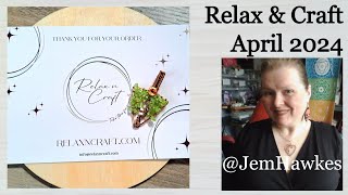 Let's Unbox April's RELAX & CRAFT Subscription Box