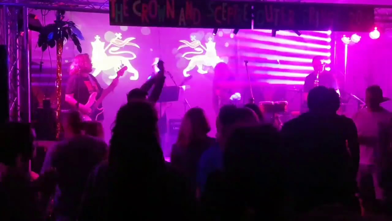 Running Away — Reggae Sun Splash Outer Fringe, Stroud Sept 2018. Cover of a Bob Marley song — thanks! Visuals by Howie Bailey.