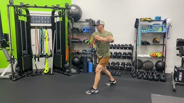 Split Stance Banded Torso Rotations