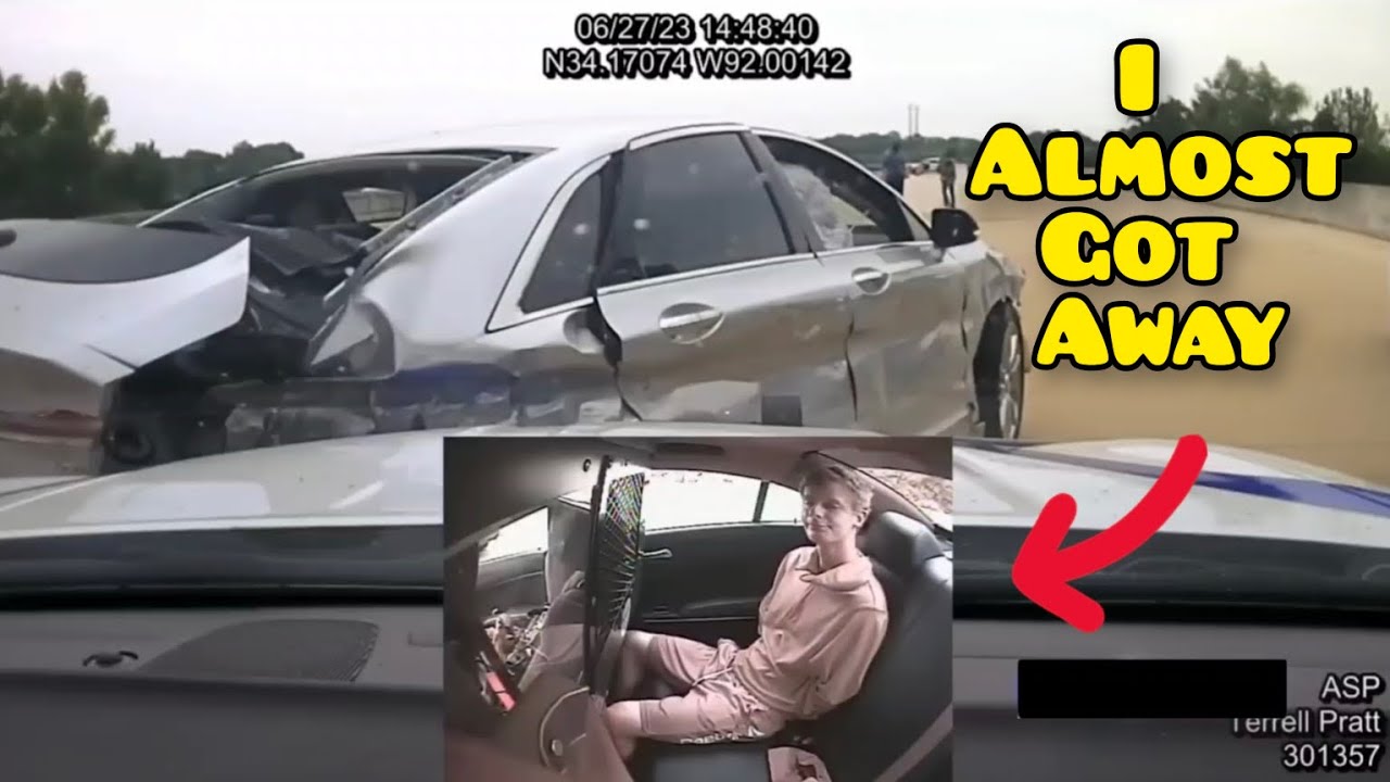 Bodycam: Police Chase Ends in Epic Crash After a PIT Maneuver - YouTube