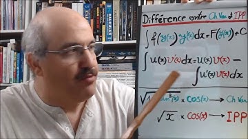 Changement de variable vs intégration par parties. Le bon choix.