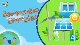 Renewable Energy Sources For Kids (Learning Videos For Kids)