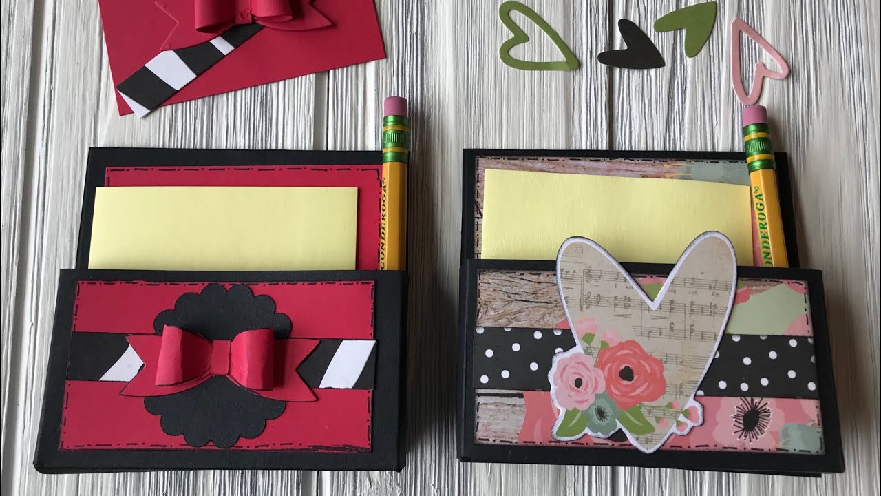 Post It Note Holder - YouTube