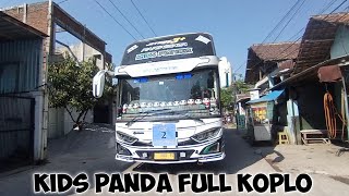 Ngoyod Kids Panda Full Basuri Koplo  keluar dari Villa kancil Bandung