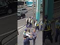 物々しい雰囲気が漂ってます。渋谷、【昭和の日】、🚨🚔🚨🚔🚨🚔