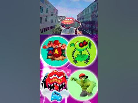 Alvin and Chipmunks Exe // P vs Z Exe // Lightning Mcqueen Eater