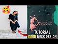 Tutorial for door neck design unique technique by punjaban 3132