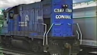 Trains of Lansing MI - July 1990