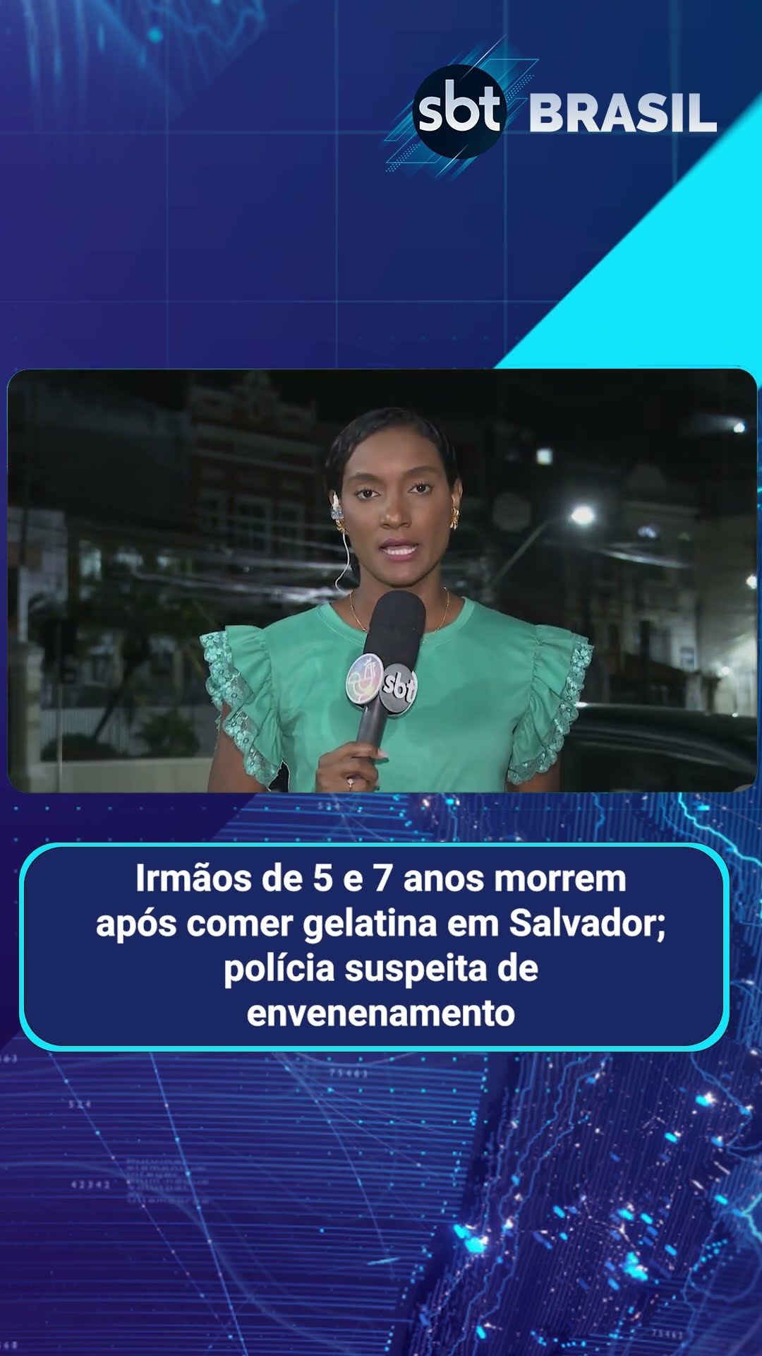 Irmãos são encontrados mortos em Salvador; suspeita é de envenenamento | SBT Brasil (06/02/25)