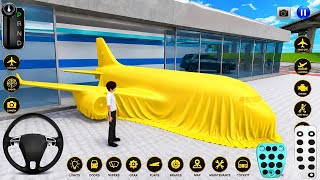 🚀 Secret Airplane Reveal Uncovering the Giant Hidden Aircraft ✈️Realistic& Flying _3D Driving class