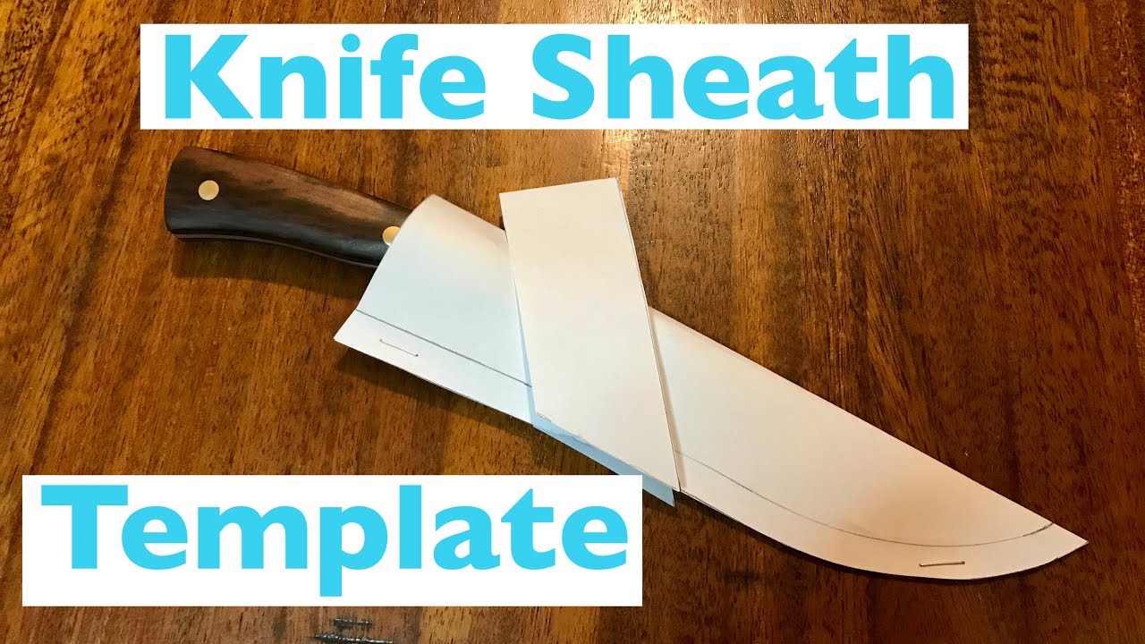 making-a-leather-knife-sheath-part-1-diy-cross-draw-leather-knife-sheath-template-youtube