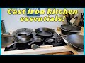 Lodge cast iron cooking essentials!
