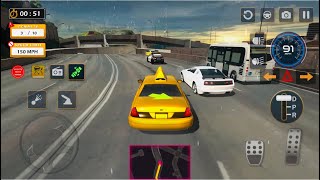 Taxi Simulator 2021 - Different Types Of Driving Mission Game - Android Gameplay #1 screenshot 5