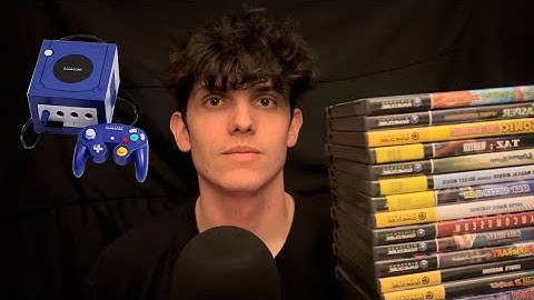 ASMR GameCube Game Collection // Whispering & Tapping Sounds