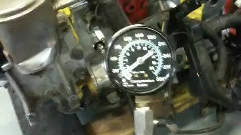 20b #D599 Front Rotor Compression Test