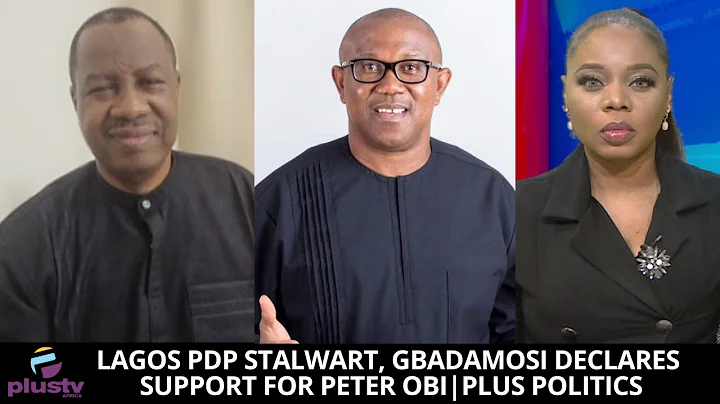 Lagos PDP Stalwart, Gbadamosi Declares Support For Peter Obi | PLUS POLITICS